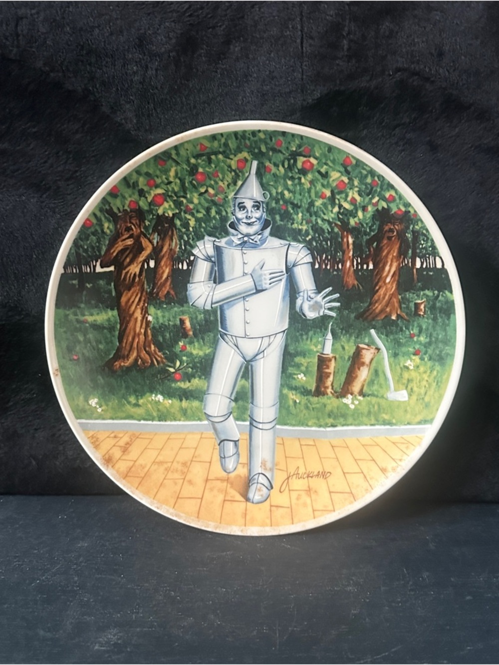Wizard of Oz Tin Man Collector’s Plate